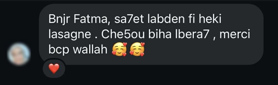 Photo client d'un plat Fit Foodies