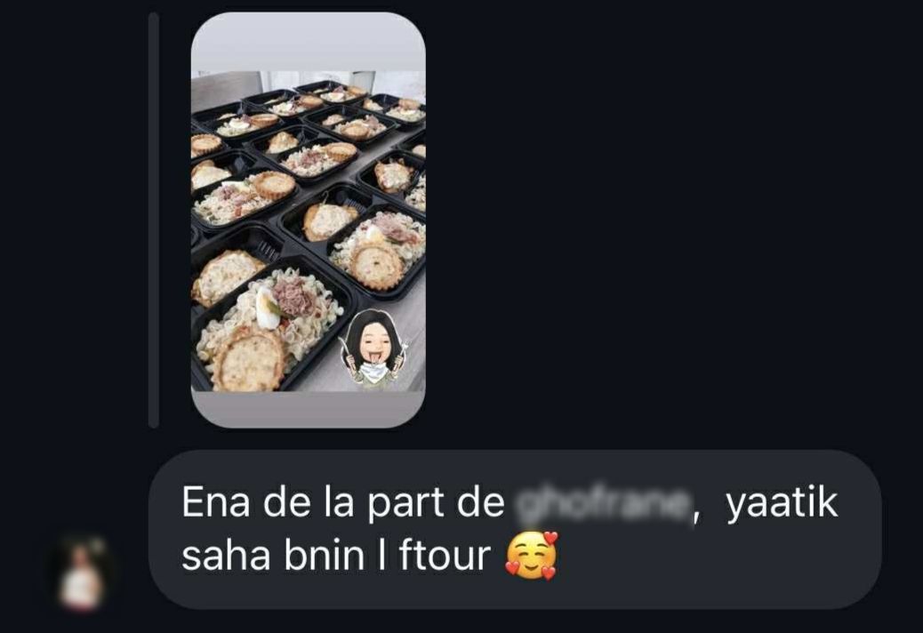 Photo client d'un plat Fit Foodies